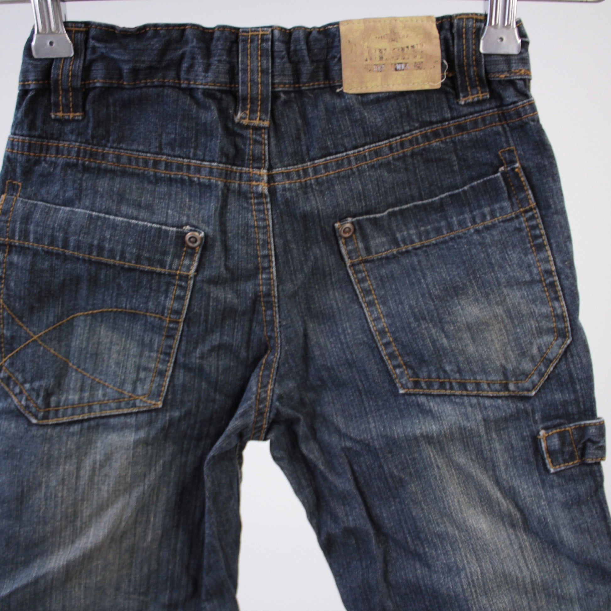 second hand Farkku-shortsit, koko 122cm-Blue seven