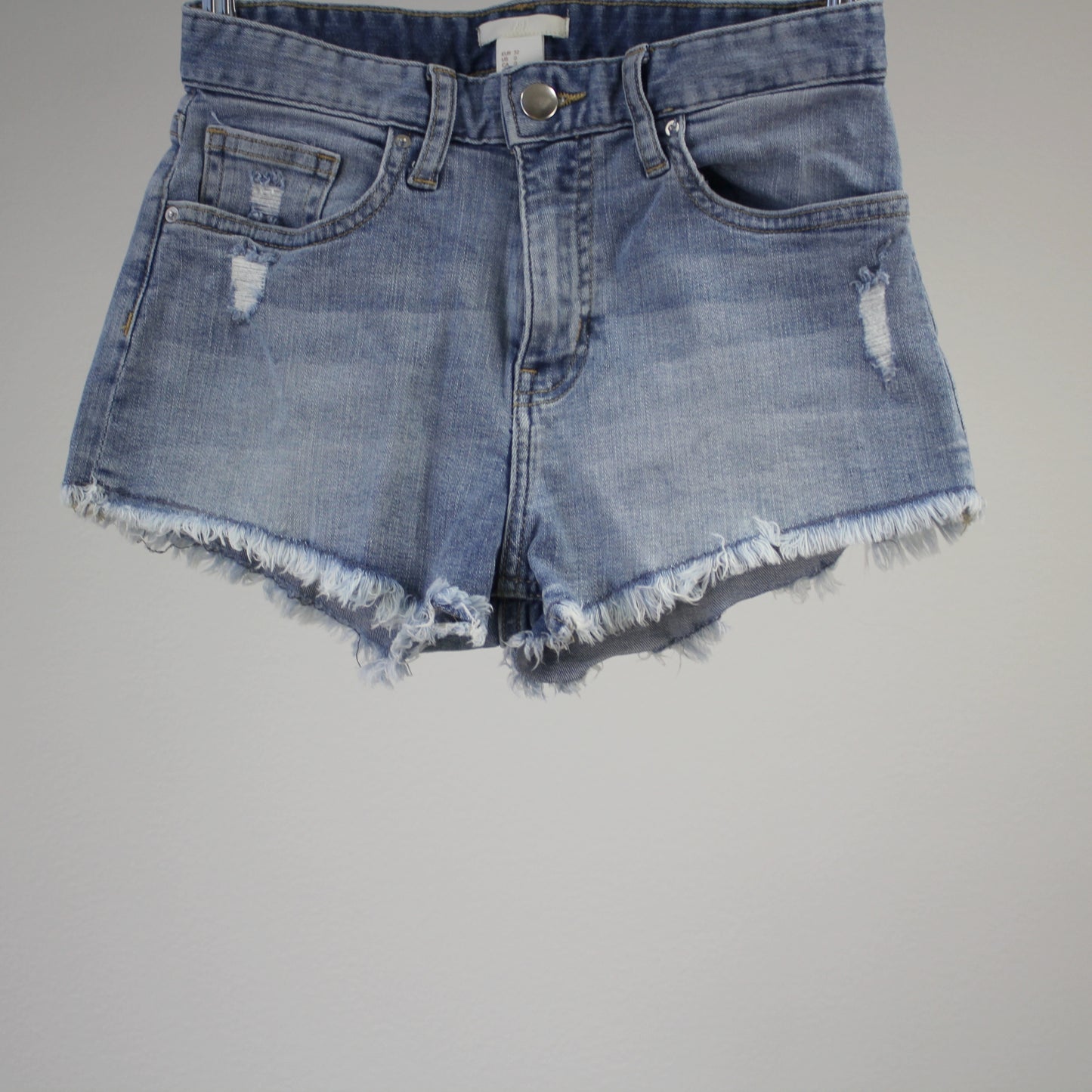 second hand Farkku-shortsit, koko 32-H&M